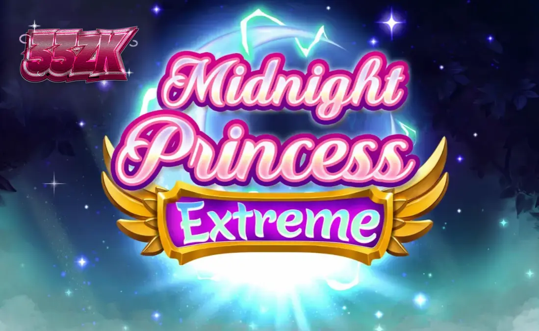 Tampilan visual slot Midnight Princess Extreme dengan tema anime dan elemen kosmik