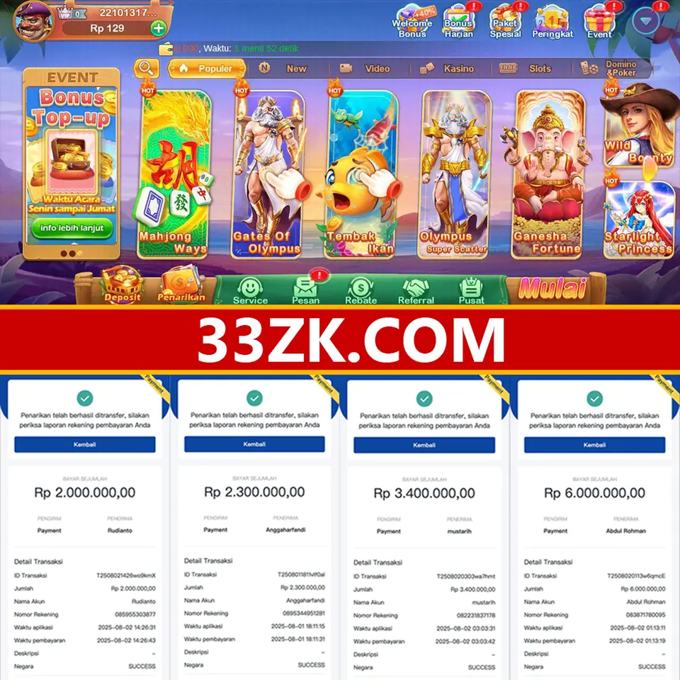 33zk Tangkapan Layar - Resmi